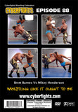 CYBERFIGHT 88 - BRETT BARNES VS MIKEY HENDERSON DVD