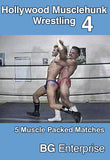HOLLYWOOD MUSCLEHUNK WRESTLING 4 DVD