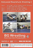 HOLLYWOOD MUSCLEHUNK WRESTLING 3 DVD