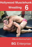 HOLLYWOOD MUSCLEHUNK WRESTLING 6 DVD